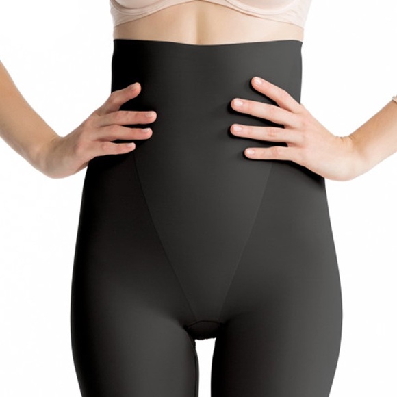 SPANX - Trust Your Thinstincts High-Waisted Mid-Thigh - Black - Picture 1 of 8